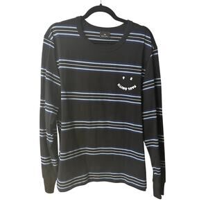 Paul Smith Dark Blue Striped Long Sleeve Shirt Size S – New